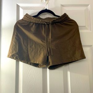 Brown shorts